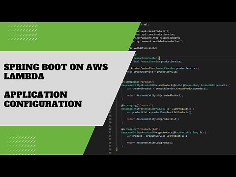Application Configuration with SpringBoot on AWS Lambda