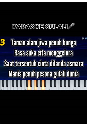 Karaoke Gulali Full Lirik: Nyanyi Bersama!