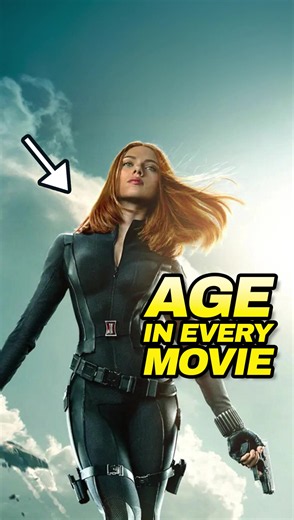 Black Widow's AGE in Every Movie Natasha Romanoff's Age in Every Movie - Avengers & All. #BlackWidow #AvengersEndgame #AvengersInfinityWar #ScarlettJohansson #AvengersDoomsday