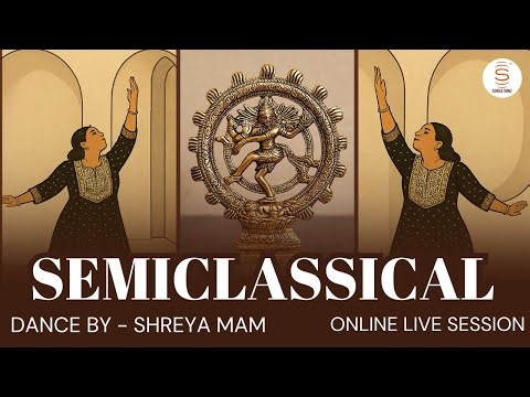 Online Semi-Classical Dance Class by Shreya Ma’am | Indian Classical & Fusion | Sensationz Dance