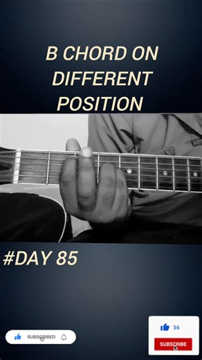 🎸 “Master the B Chord on different position in 30 Seconds | Easy Guitar Tutorial #Shorts”