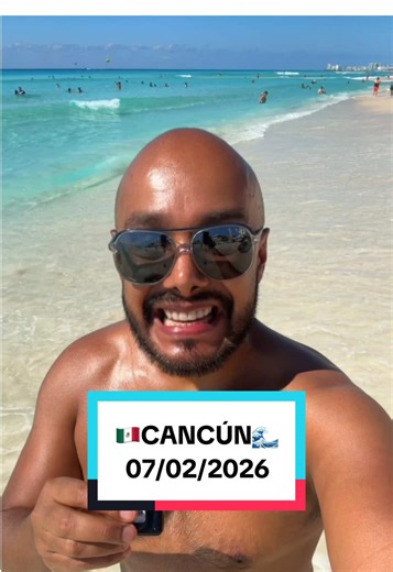 Así está el Caribe en este momento —sin filtros, sin videos guardados. Viajar también es saber elegir la fecha correcta… y días como este recuerdan por qué Cancún sigue siendo uno de los destinos favoritos del país. Si este video ya te hizo pensar en vacaciones, no lo ignores 😌 Escríbeme “CANCÚN” en comentarios y te comparto opciones actuales de viaje. #C#CancunC#CaribeMexicanoS#SinSargazoV#ViajaTikTokPlayasDeMexico