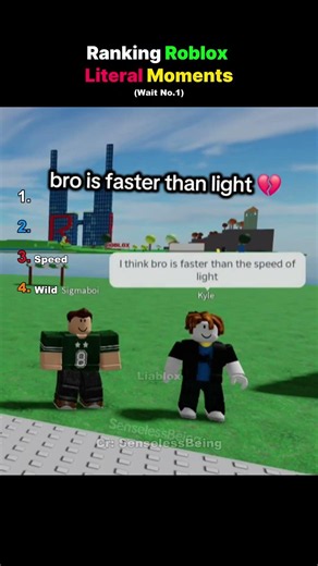 Ranking Roblox Literal Moments Pt 43 #roblox #gaming #shorts