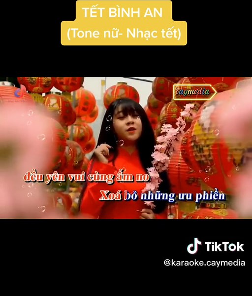 Karaoke Tết Bình An - Hana Cẩm Tiên