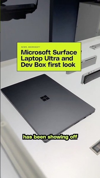 First look at Microsoft's new Surface devices