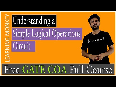 Understanding a Simple Logical Operations Circuit | Lesson 9 |Computer Organization |Learning Monkey