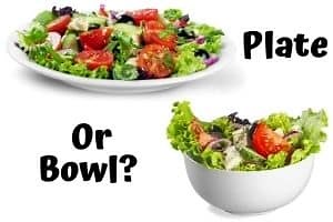 Should Salad Be Served in a Bowl or a Plate?