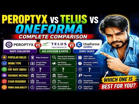 Peroptyx vs Telus vs One forma - FULL COMPARISON