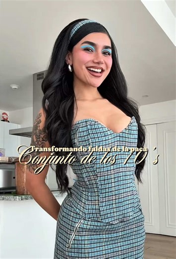 Transforma faldas en un conjunto estilo setentero