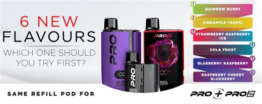 IVG Expands PRO Range to 39 Flavours with Six New Additions | Planet of the Vapes