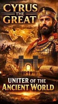 Cyrus the Great - The Emperor Who United the Ancient World #shorts