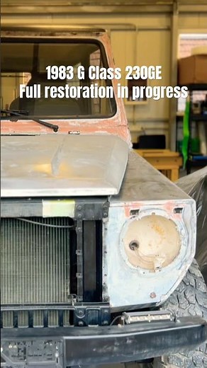 1983 G Class 230GE W460 full restoration in progress #restoration #gclass #mercedes #retro #auto