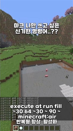 [마크] 나만 알고싶은 신기한 명령어...??