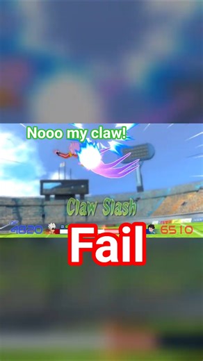 Claw Slash Fail #inazumaelevenvictoryroad