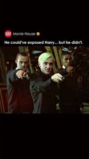 He could've exposed Harry but he didn't
