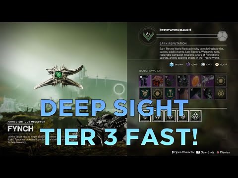 Fastest Way to Unlock Deepsight Tier 3, Destiny 2 Guide