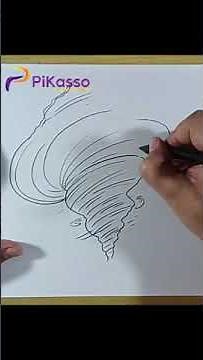 How to Draw a Hurricane Easy in Less Than One Minutes