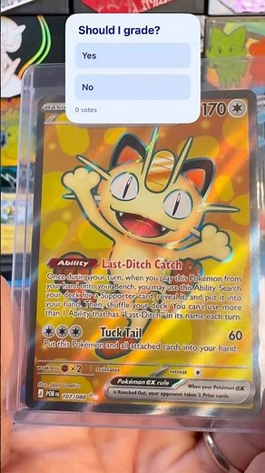 INSANE Meowth Full Art Pull 😳💰 Perfect Order 107 Hit! #pokemoncards