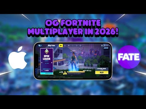 How To Play OG Fortnite Season 9 Multiplayer On iOS In 2026! (Project Fate Sideloadly Tutorial)