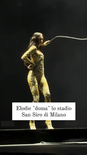 1.5K reactions · 41 shares | Come una domatrice con i suoi leoni, @elodie a San Siro 女 Segui #endofacentury #elodie #sansiro #milano #stadio #pop #musica #videooftheday #videoedits #video #reel #live #tour #concert | End of a Century | Facebook