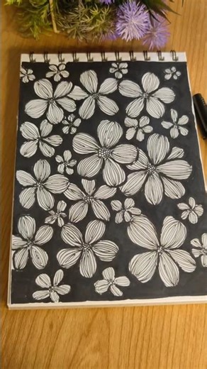 Satisfying Zentangle Pattern Drawing Tutorial | #zentangle #zentangleart #arttutorial