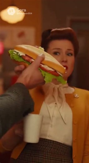 1950s sandwich slapping 🥪 #slapbattles #funny