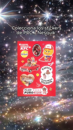 En efecto, es helado. ¡Llévate tus stickers de PPC pidiendo por kfc app! 😎🫵 @peladopurochocolate | KFC