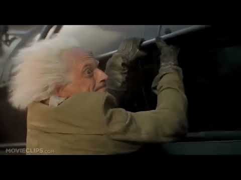 Back To The Future part 3 train crash scene 1 with added sfx remastered