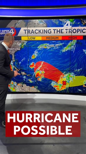 Find the latest track and models here: https://tinyurl.com/jhju9ypb 9.16 Update #tropics #weather #tropical #tropicalstorm #hurricane #hurricaneseason #Update#ocean #atlanticocean #fypシ #foryoupageシ #SouthCarolina #caribbean #Georgia #florida #forecast #Virginia #rainydays #newyork #midatlantic #Gabrielle #eastcoast #usa #development #track #models | WYFF News 4