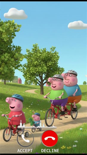 Peppa pig Calling:🐷📱 The Cutest Tech Moments! 👾😅 #pandacalling #peppapig #techfun #DigitalCalls