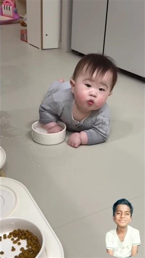 Baby Laughing & Crying 😂👶 | Funny Moments with Dad | Real Family Life #Shorts