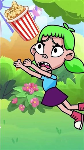 😲My dog ate my popcorn… I’m never sharing again! 🐶🍿 #funnycartoon