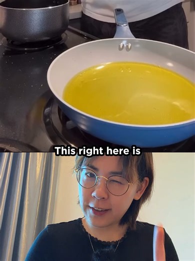 The Physics of Grease Pops This video shows the extreme dangers of adding water to hot oil, leading to a violent grease pop or fire. #science #physics #fire #oil #grease