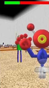 Baldi & Xan Hit The Player For Calling Them Stupid (Baldi's Basics)