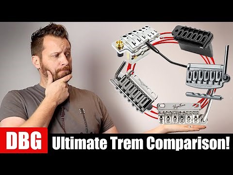 What's The BEST Trem For Your Stratocaster? - Comparing 5 Aftermarket Trems!