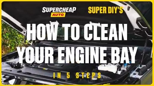 Detailing your engine bay made SUPER easy! 🧼 Check out this weeks DIY Friday on how to clean your engine bay in just 5 simple steps and keep your car in SUPER condition. 🌟 Click the 🔗's down below for full instructions https://scauto.link/HowToCleanEngineBayAU https://scauto.link/HowToCleanEngineBayNZ | Supercheap Auto