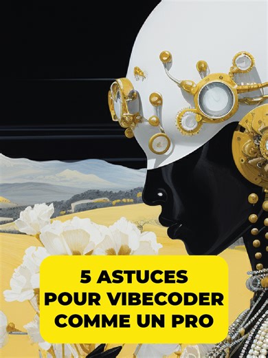 Je vous ai parlé de vibecoding l'autre jour, il est temps d'approfondir le sujet : évidemment, cette vidéo ne parlera pas à ceux qui n'ont pas l'habitude de coder, mais dites moi en commentaire si ça vous intéresserait une vidéo pour vibecoder quand on commence de zéro #ia #code #dev #developpeur