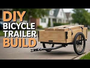 A custom wood Bicycle Trailer? Let's BUILD IT!