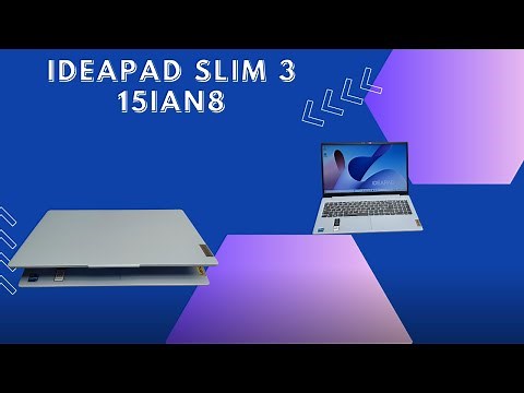 UNBOXING / REVIEW - LENOVO Ideapad Slim 3 15IAN8