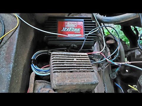 How to install a Mallory Hyfire 695 ignition box on a ford electronic ignition duraspark system