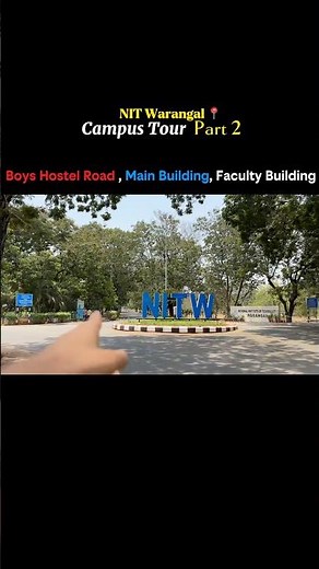 3 Ways😢 #nitwarangal #nit #campus #tour #viral #students #hostellife #jee #shorts #ccmn #ccmt #iit