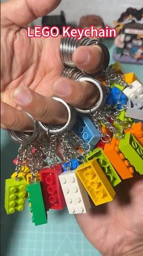 Let's build a LEGO Keychain ！| Fun LEGO Engineering & Coding