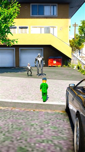 Pinchu Ki New Car Ko Blast Kar Dia #freefire #shorts #gta5