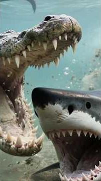 Who Wins: The Alligator vs Bull Shark Battle Depends on This Surprising Factor! #shorts