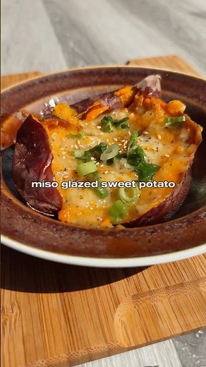 Miso Glazed Sweet Potato