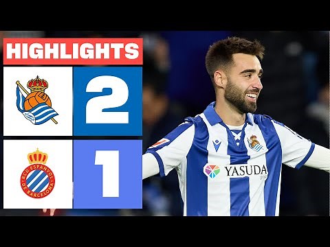 REAL SOCIEDAD 2 - 1 RCD ESPANYOL I HIGHLIGHTS LALIGA EA SPORTS