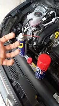 Pode limpar sensor map com WD-40?