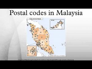 Postal codes in Malaysia