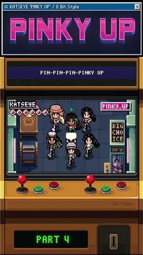 KATSEYE 'PINKY UP' | 8-Bit Style 🎮 PART 4