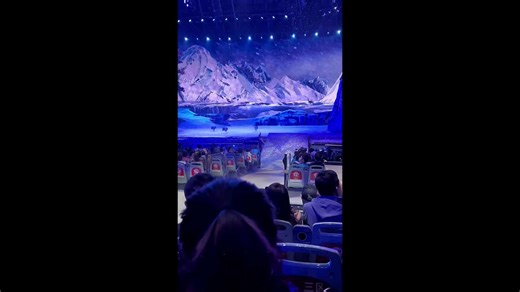 Wolves run amongst audience during Chinese theatre show in shocking spectacle
